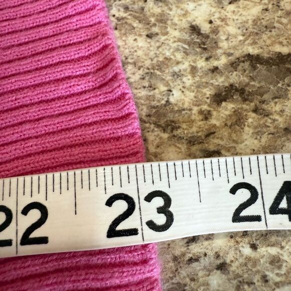 Neiman Marcus Pink Ruffled Flutter Sleeve Blouse - Picture 5 of 9